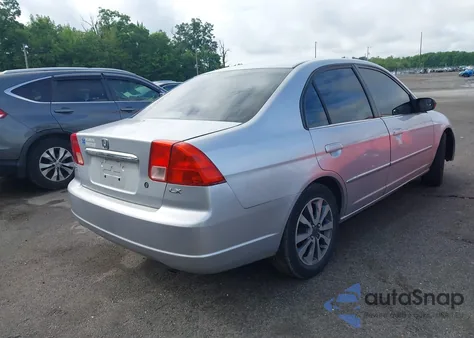 2002 Honda Civic Lx z USA, uszkodzony, nr VIN 1HGES16612L048370